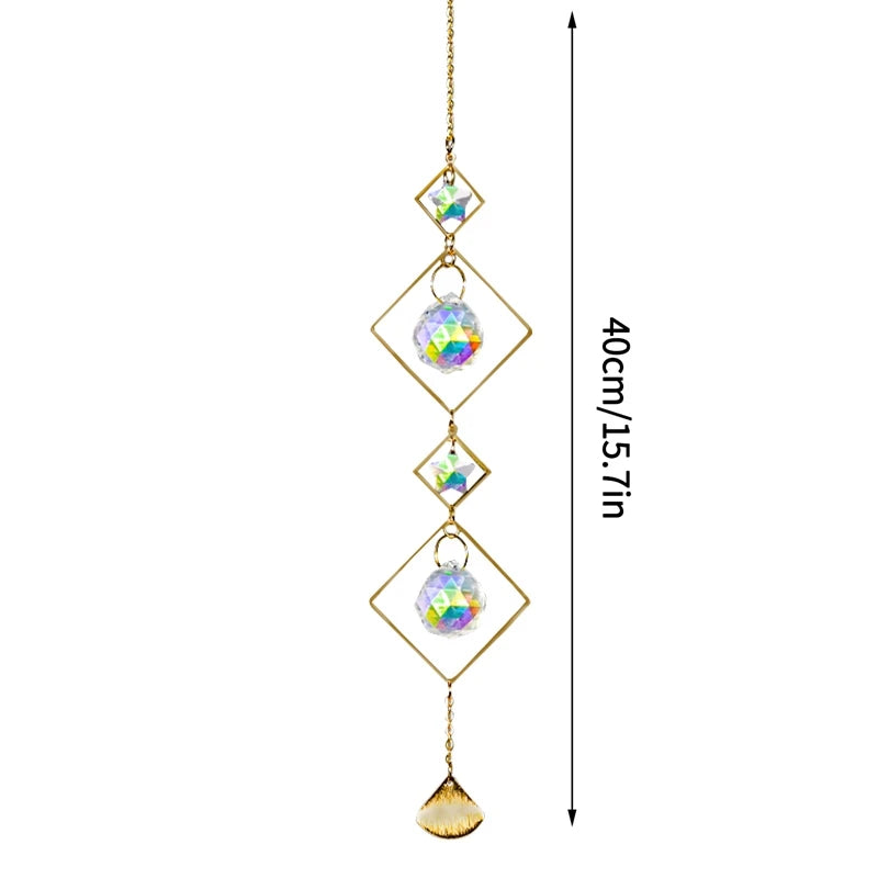 Moon and Star Suncatcher