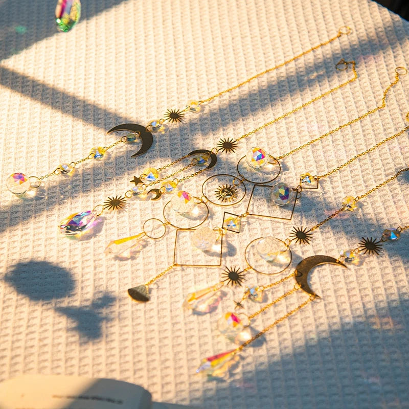 Moon and Star Suncatcher