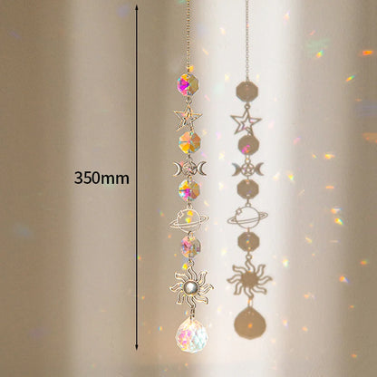 Moon and Star Suncatcher