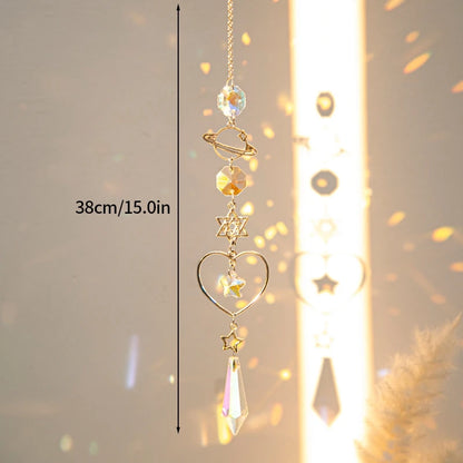 Moon and Star Suncatcher