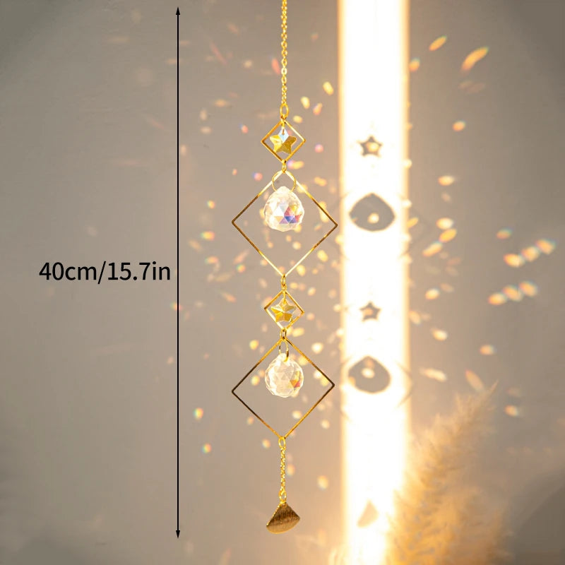Moon and Star Suncatcher
