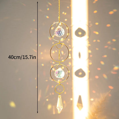 Moon and Star Suncatcher