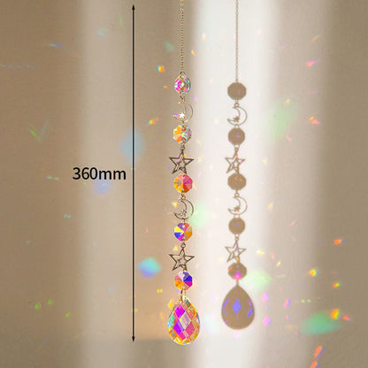Moon and Star Suncatcher