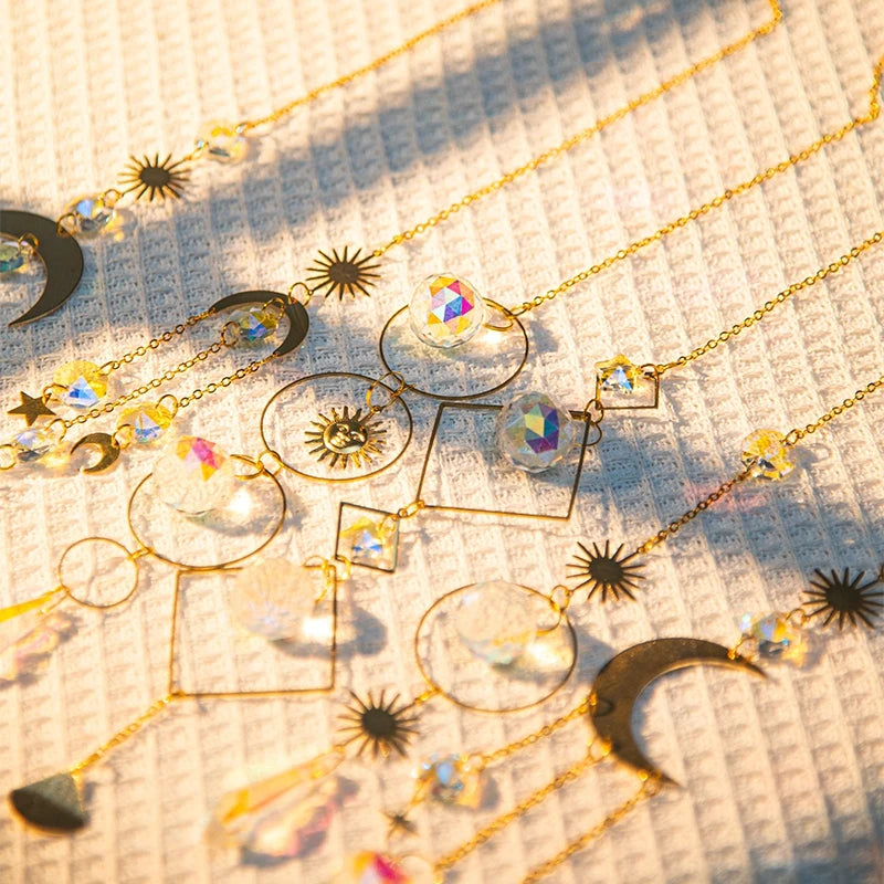 Moon and Star Suncatcher