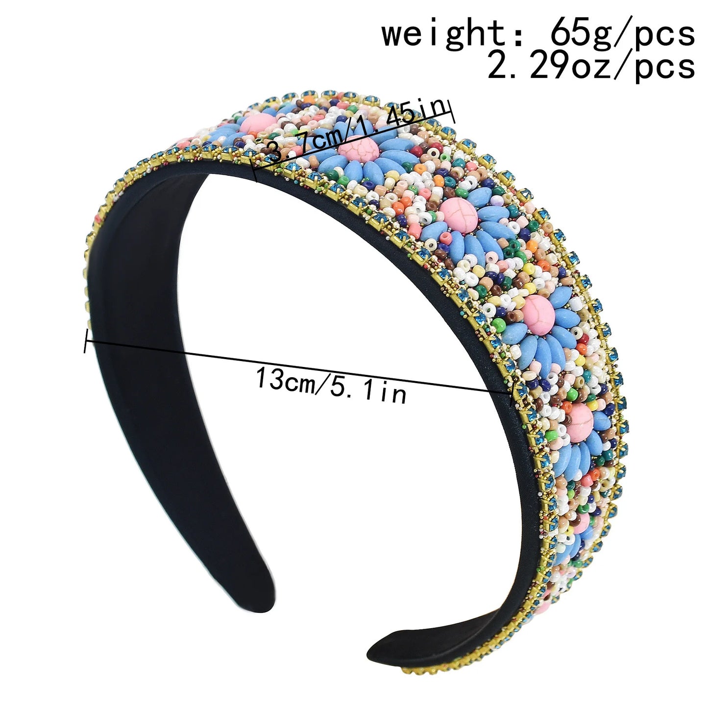 Thick Embellished Headband