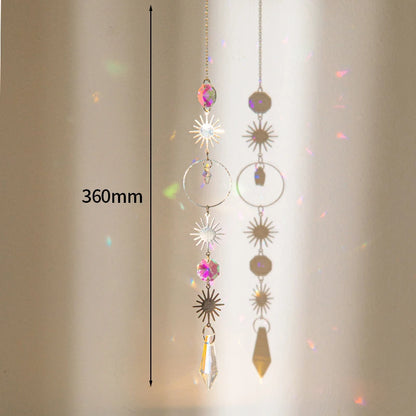 Moon and Star Suncatcher