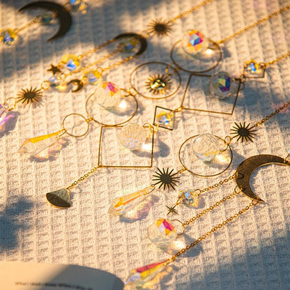 Moon and Star Suncatcher